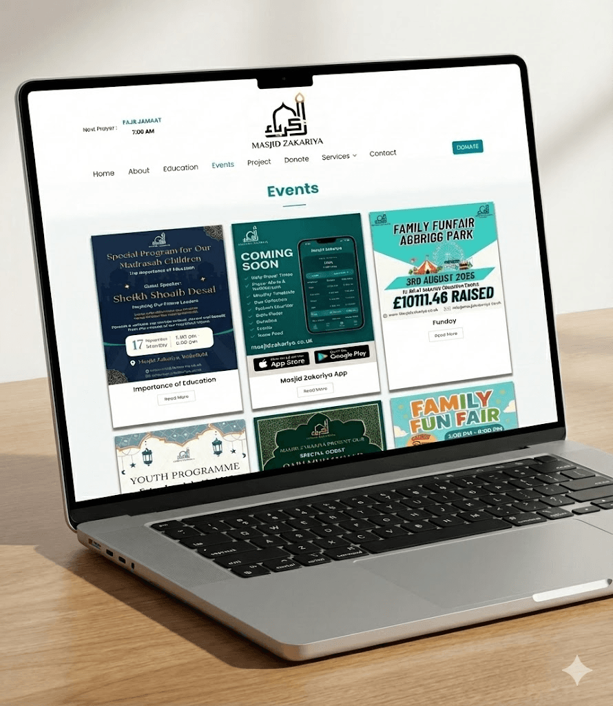 Masjid Zakariya Website