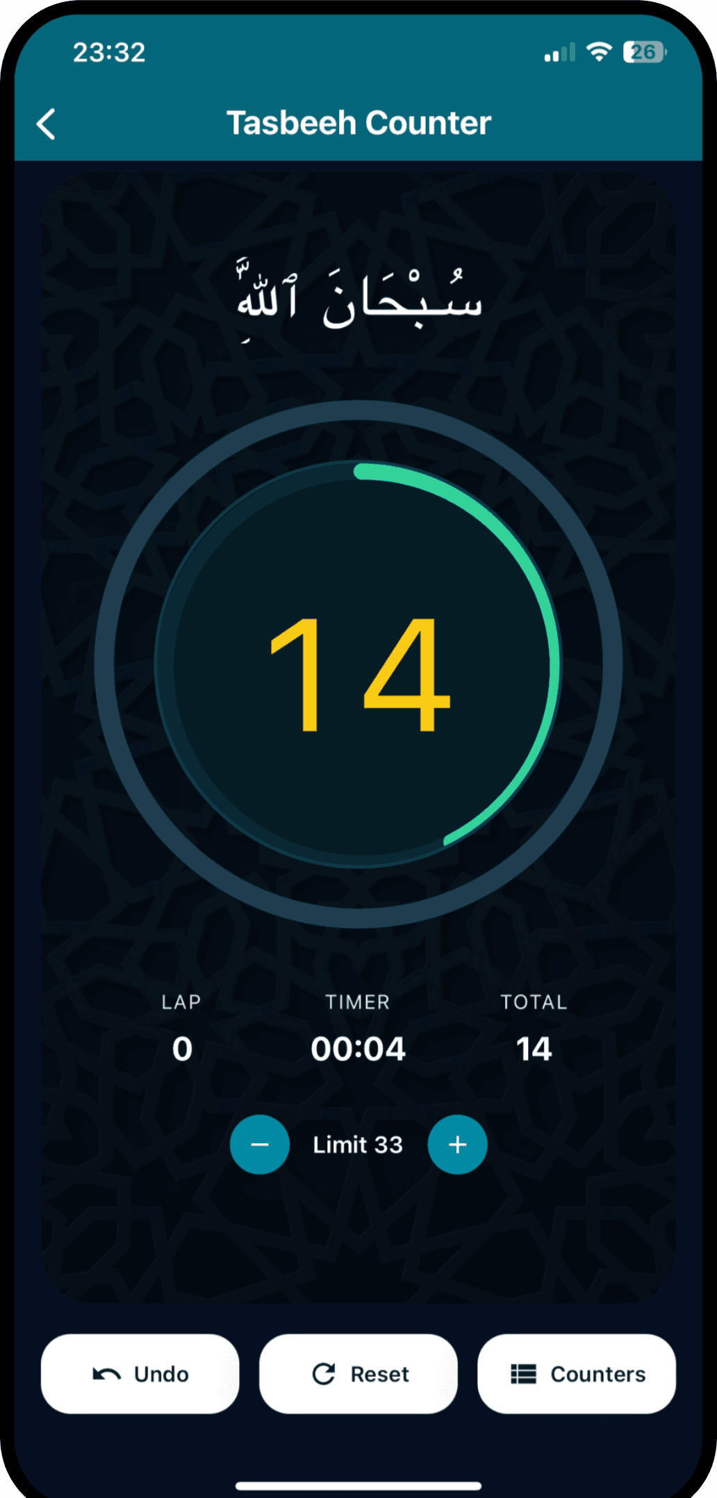 Tasbeeh counter